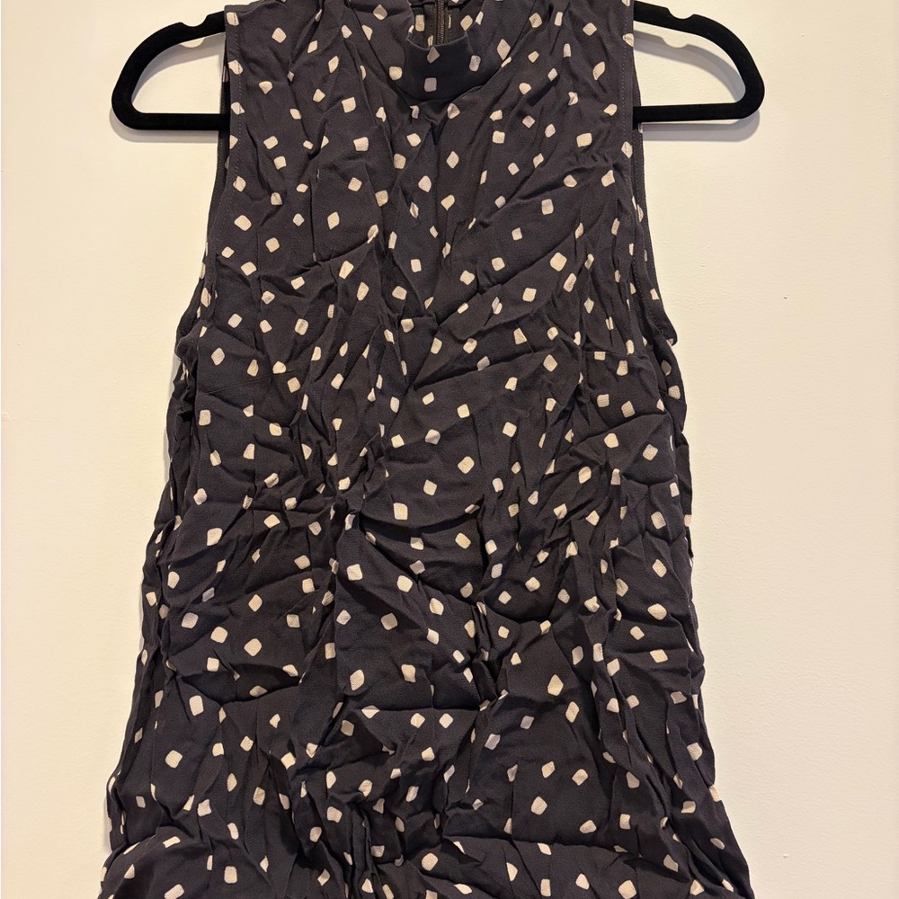 Zimmermann Black and White Geometric Tank Top